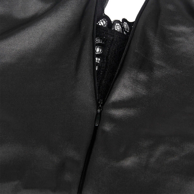 SUBBLIME - ROBE SEXY EN CUIR T. L/XL