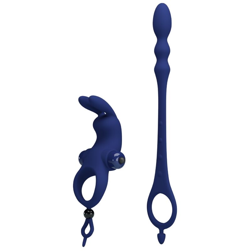 PRETTY LOVE - AYAD ANNEAU VIBRANT LAPIN AVEC PLUG BLEU