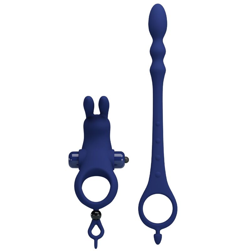 PRETTY LOVE - AYAD ANNEAU VIBRANT LAPIN AVEC PLUG BLEU
