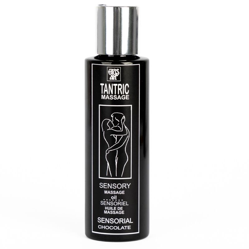 EROS-ART - HUILE DE MASSAGE TANTRIQUE NATURELLE ET APHRODISIAQUE CHOCOLAT 100 ML