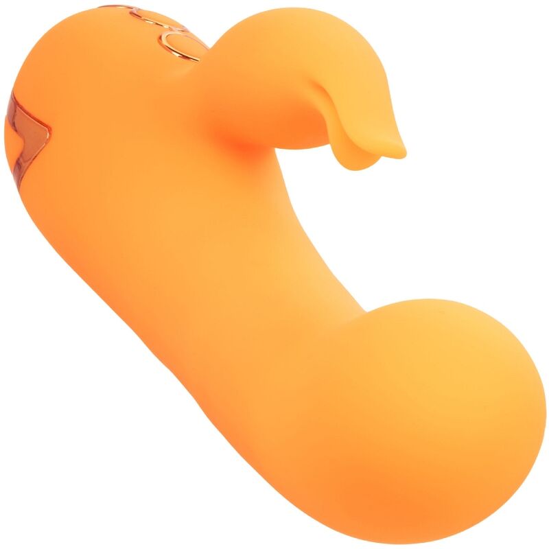 CALEXOTICS - VIBROMASSEUR LAPIN MONTECITO MUSE ORANGE BY CALIFORNIA DREAMING