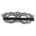 QUEEN LINGERIE - ANTIFAZ DE ENCAJE FINO NEGRO