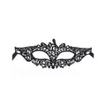 QUEEN LINGERIE - BLACK LACE MASK MODEL 2
