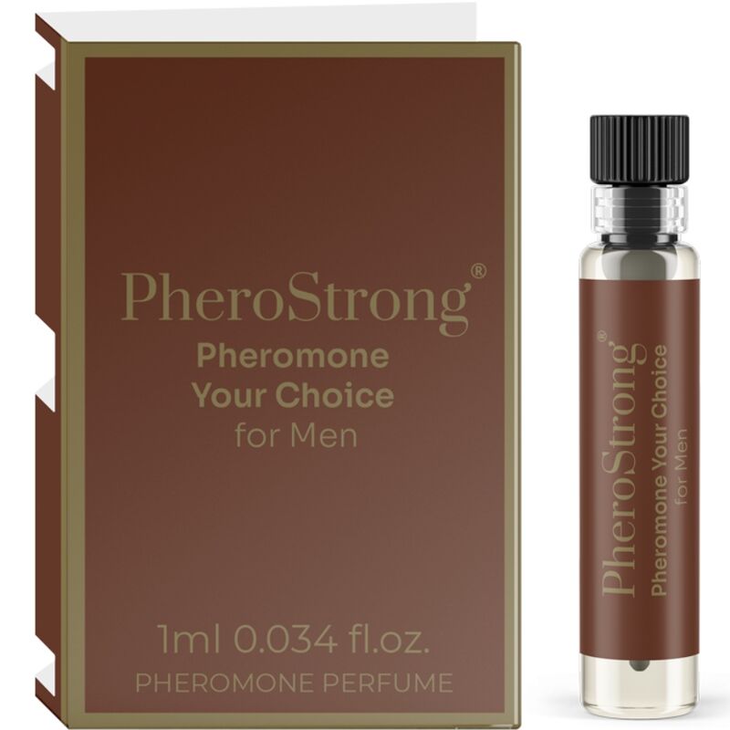 PHEROSTRONG - PARFUM AUX PHÉROMONES YOUR CHOICE POUR HOMME 1 ML