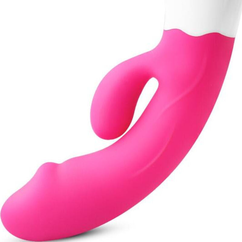 ARMONY - HAPPY VIBREUR & STIMULATEUR RECHARGEABLE FUCHSIA