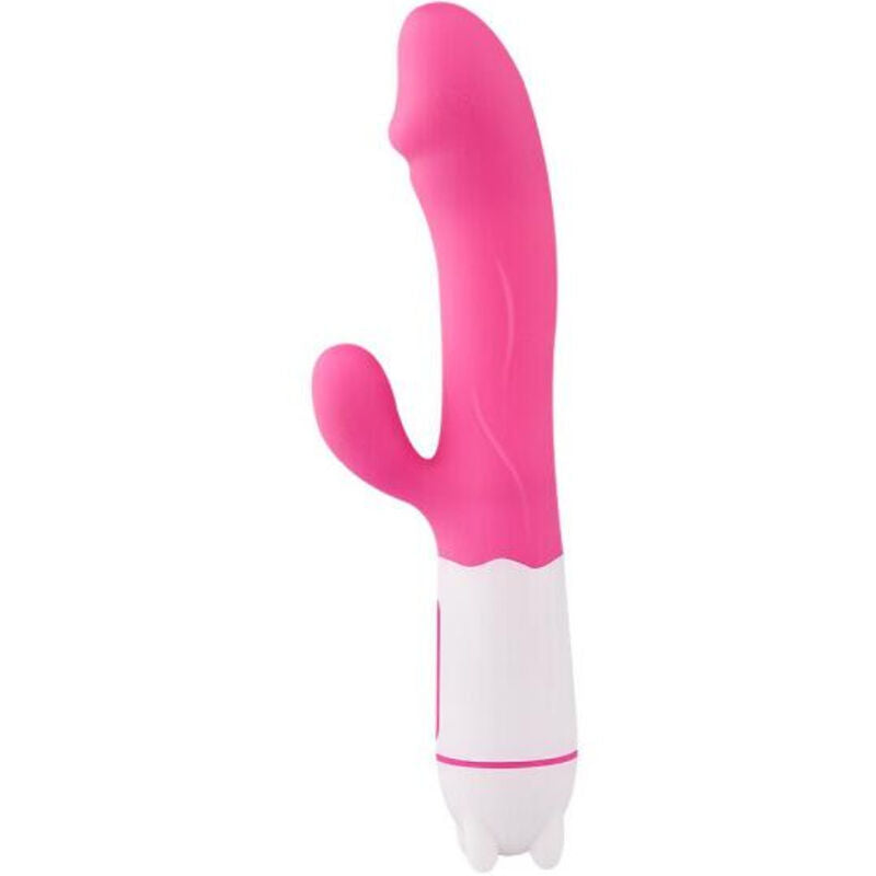 ARMONY - HAPPY VIBREUR & STIMULATEUR RECHARGEABLE FUCHSIA