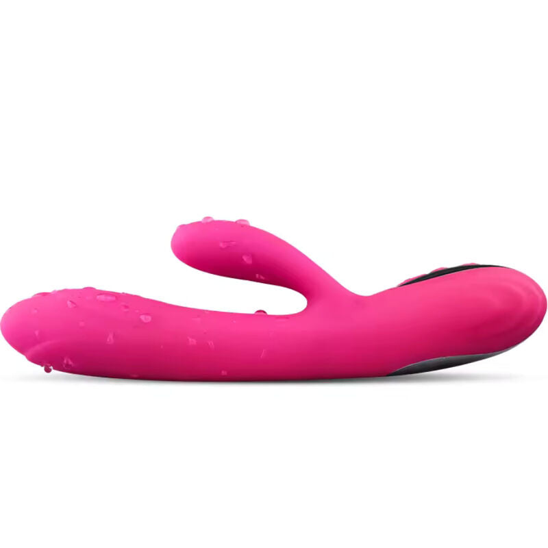 ARMONY - FLEXIBLE VIBRATOR & STIMULATOR WITH HEAT EFFECT, FUCHSIA