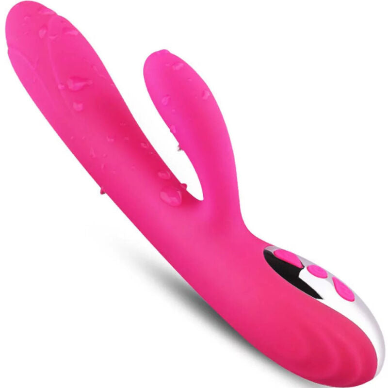 ARMONY - FLEXIBLE VIBRATOR & STIMULATOR WITH HEAT EFFECT, FUCHSIA