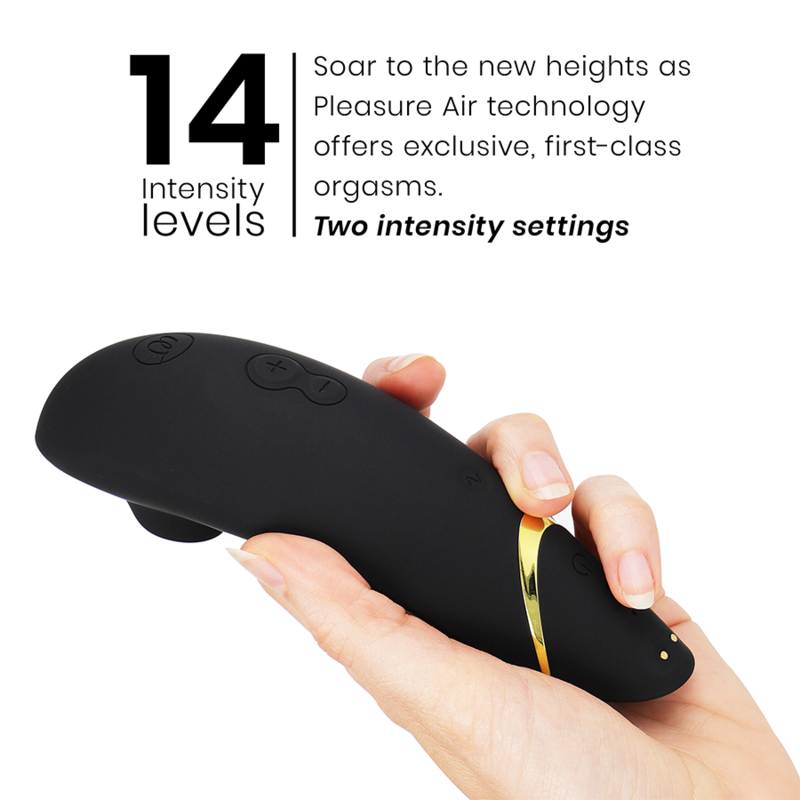 WOMANIZER - STIMULATEUR DE CLITORIS NOIR PREMIUM 2