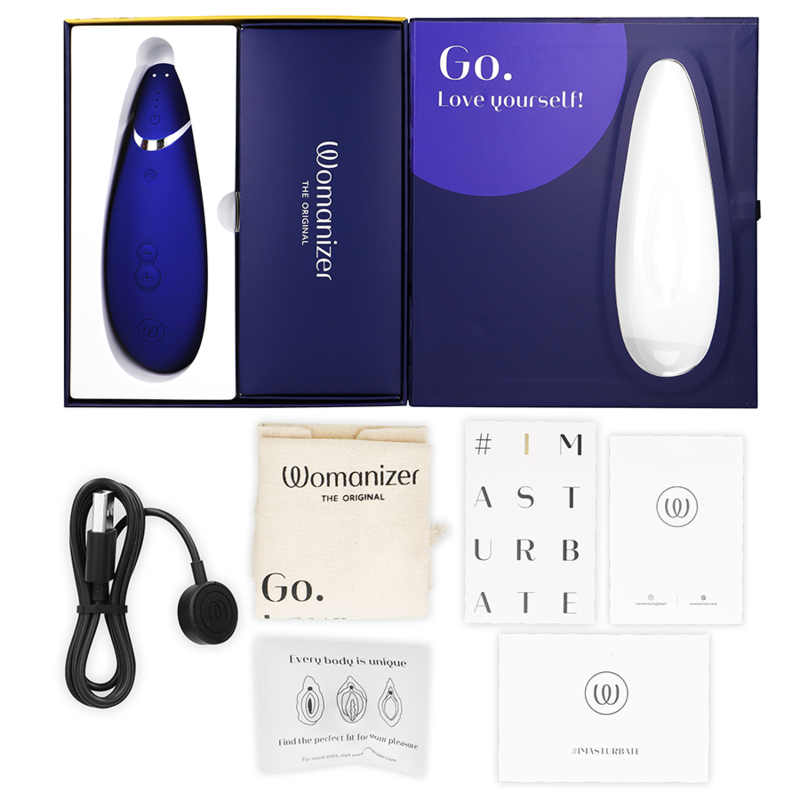 WOMANIZER - PREMIUM 2 STIMULATEUR CLITORIDIEN MYRTILLE