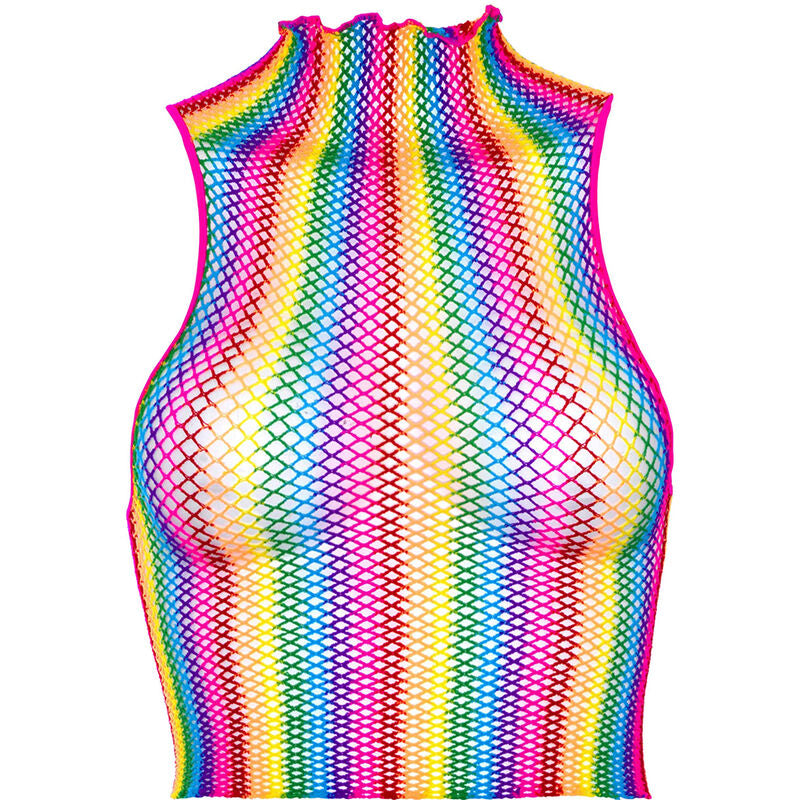 LEG AVENUE - HAUT RÉSILLE MULTICOLORE
