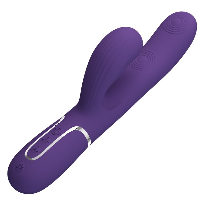 PRETTY LOVE - PERLITA VIBREUR POINT G 3 EN 1 MULTIFONCTION VIOLET