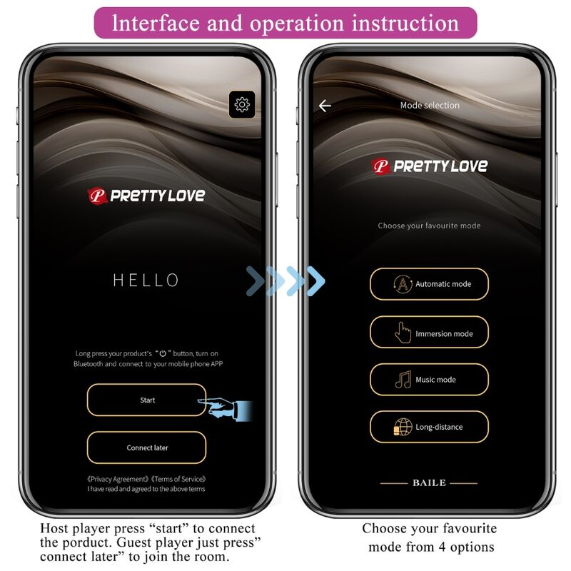 PRETTY LOVE - HECTOR VIBREUR ÉLECTROCHOC APPLICATION GRATUITE VIOLET