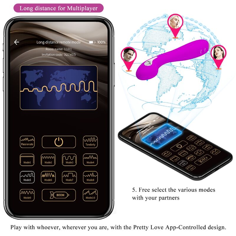 PRETTY LOVE - HECTOR VIBREUR ÉLECTROCHOC APPLICATION GRATUITE VIOLET