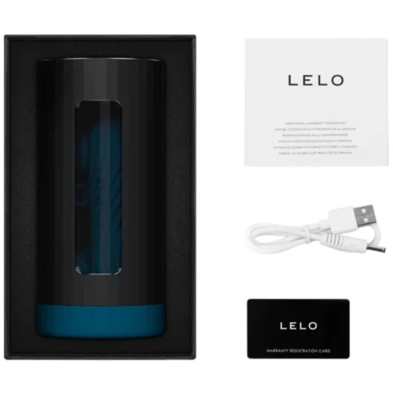 LELO - F1S V3 MASTURBATEUR MASCULIN BLEU VERT XL