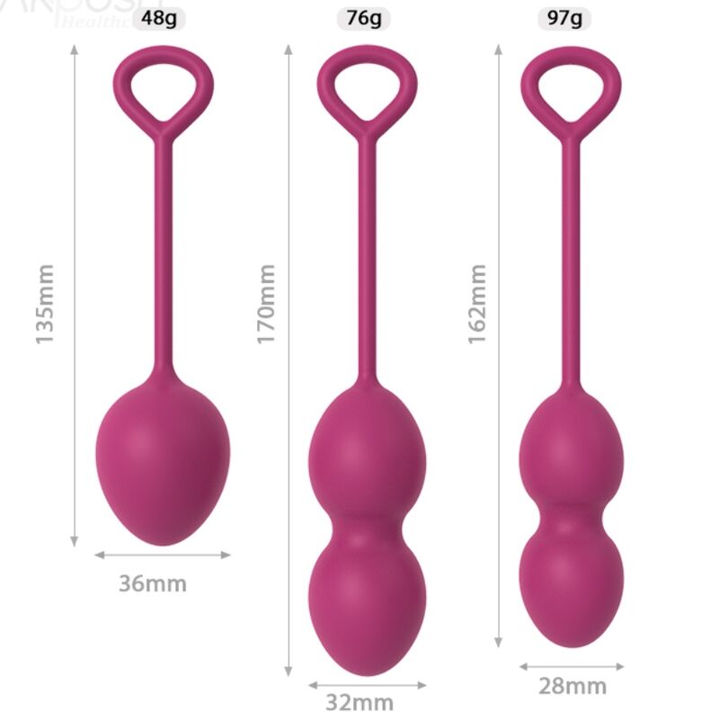 ARMONY - ANABIOSIS POIDS VAGINAUX 3 NIVEAUX BUGANVILLIER