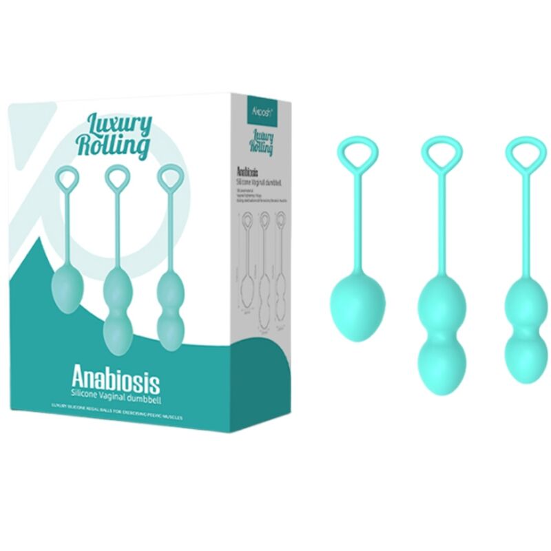 ARMONY - ANABIÓSIS POIDS VAGINAUX 3 NIVEAUX VERT