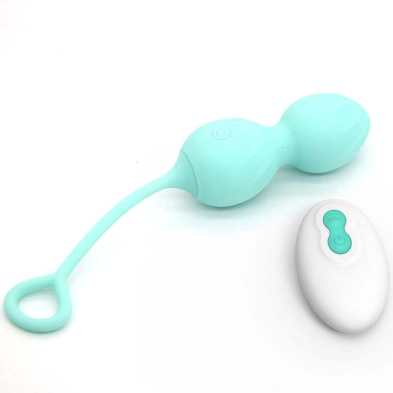 ARMONY - BLOSSOMS POIDS VAGINAUX VIBREUR TÉLÉCOMMANDE 10 VIBRATIONS VERT