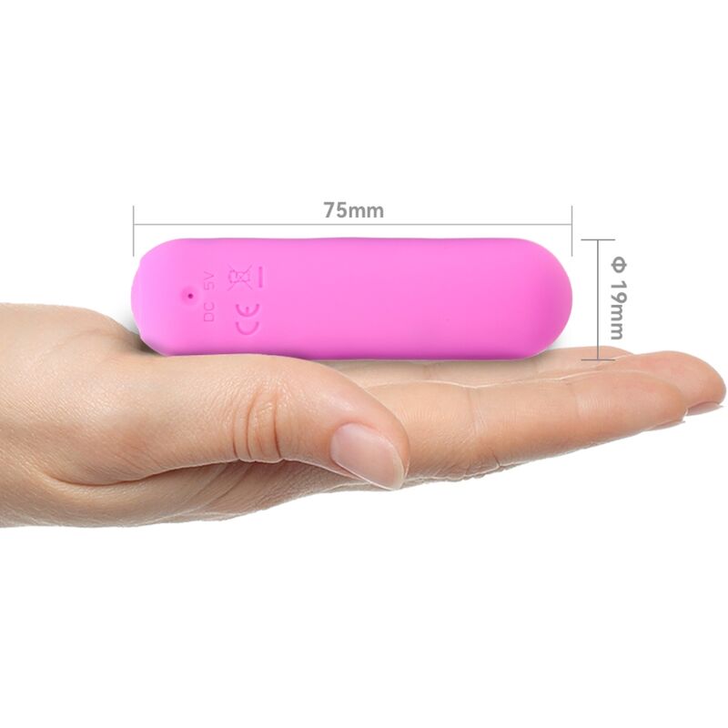 ARMONY - SPLASH HAHA BALLE VIBRANTE SILICONE 10 VIBRATIONS 75 X 19 CM ROSE