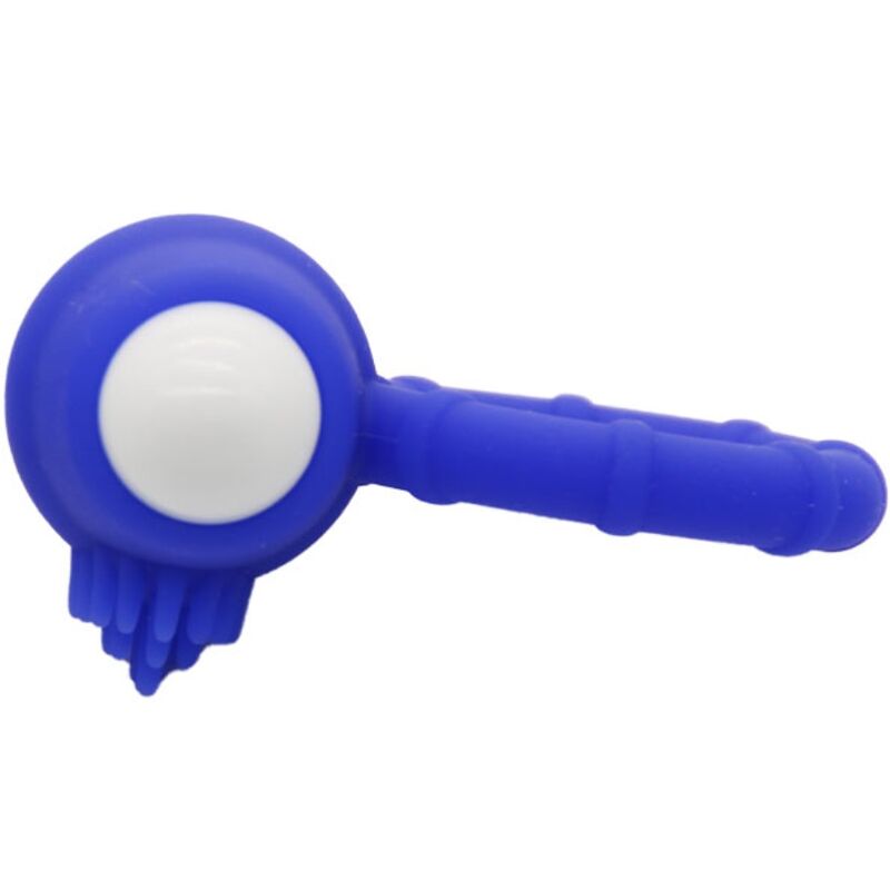 ARMONY - POWER O ANNEAU VIBRANT SILICONE BLEU