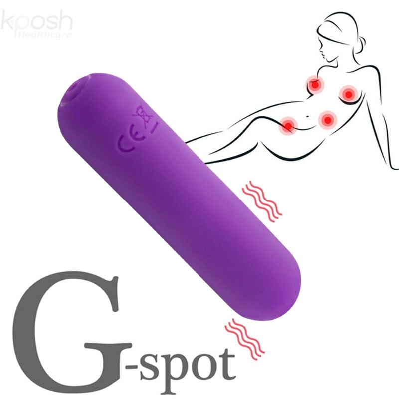 ARMONY - SPLASH JOLINE VIBREUR BALLE EN SILICONE TÉLÉCOMMANDE 10 VIBRATIONS 6,5 X 1,5 CM VIOLET