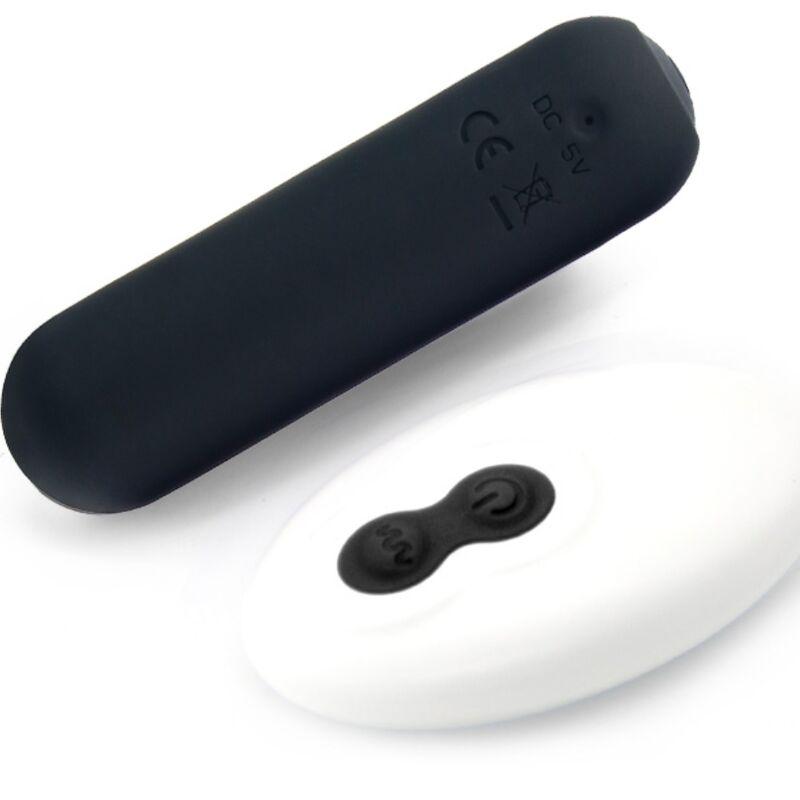 ARMONY - SPLASH JOIE VIBROBALLE SILICONE TÉLÉCOMMANDE 10 VIBRATIONS 75 X 19 CM NOIR