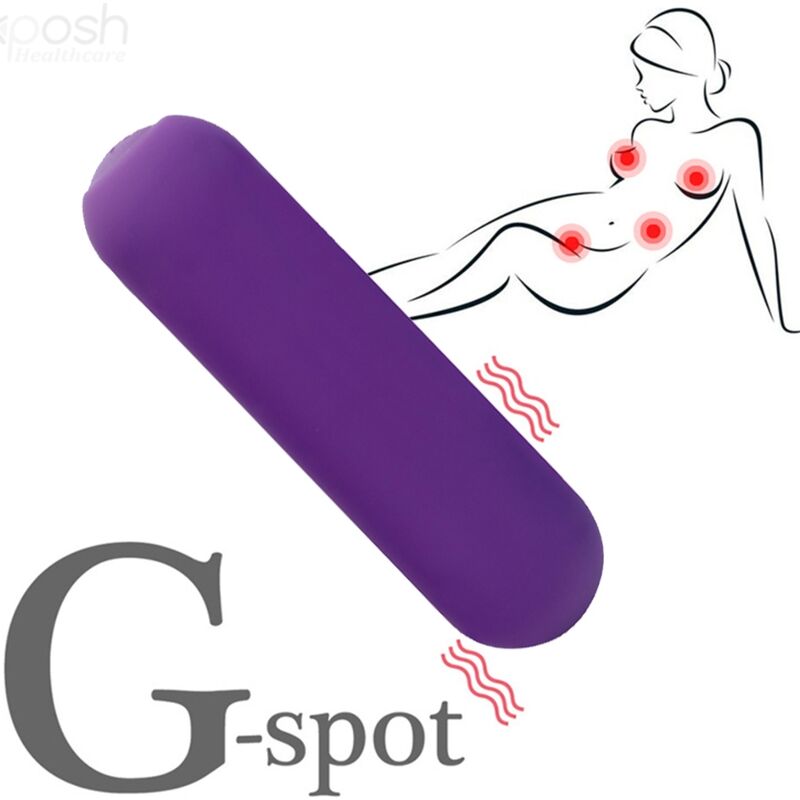 ARMONY - SPLASH JOIE SILICONE VIBRATING BULLET WITH REMOTE CONTROL, 10 VIBRATIONS, 75 X 19 CM, PURPLE