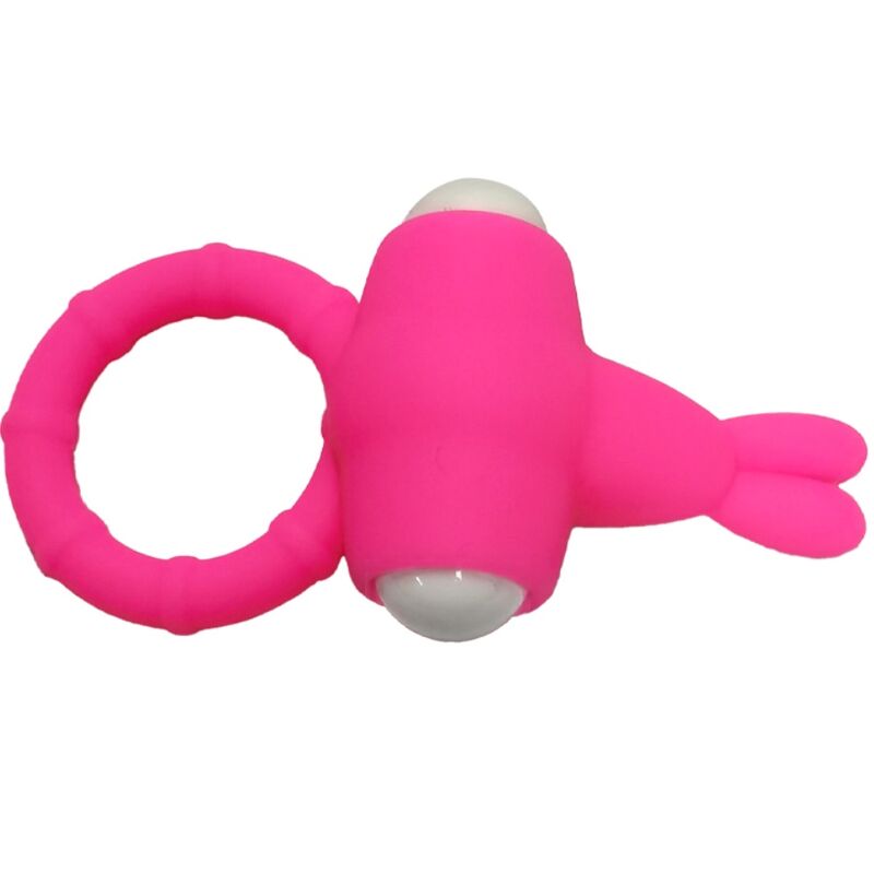 ARMONY - MS BUNNY ANNEAU VIBRANT SILICONE ROSE