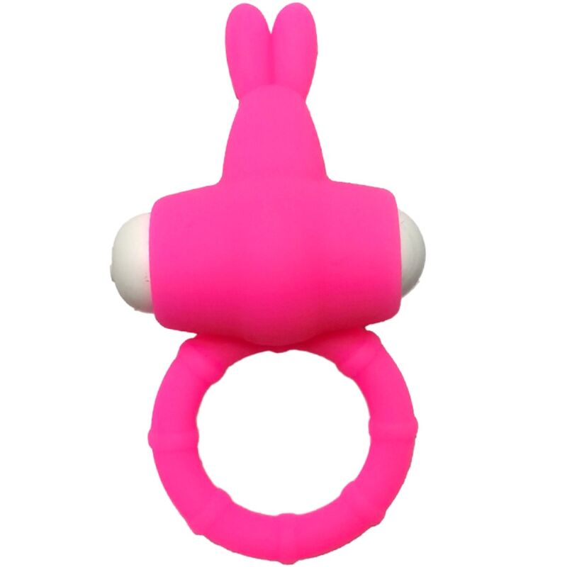 ARMONY - MS BUNNY ANNEAU VIBRANT SILICONE ROSE