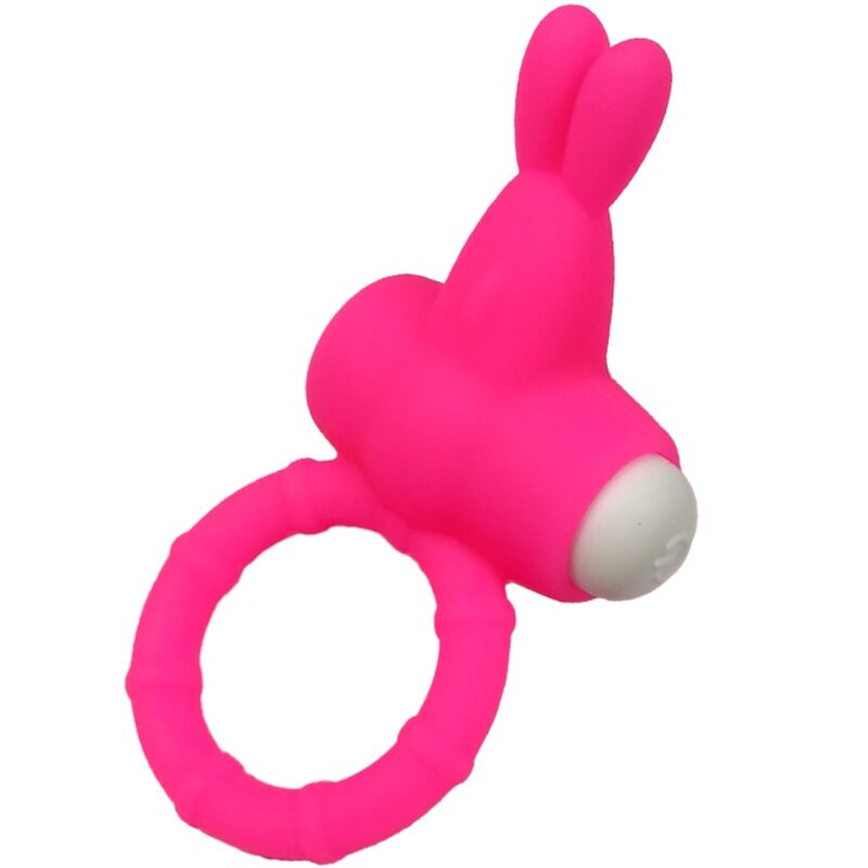 ARMONY - MS BUNNY ANNEAU VIBRANT SILICONE ROSE