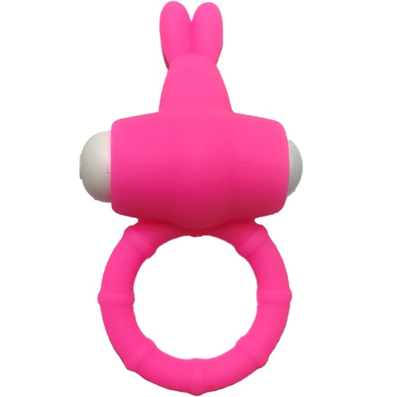 ARMONY - MS BUNNY ANNEAU VIBRANT SILICONE ROSE