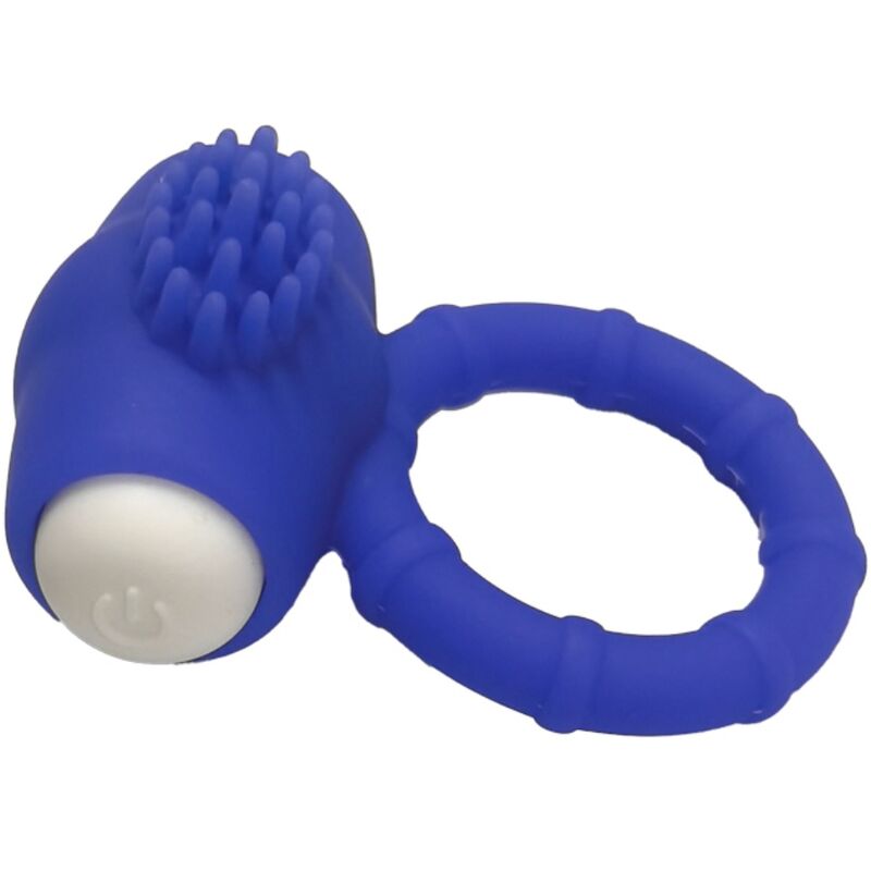 ARMONY - POWER O ANNEAU VIBRANT SILICONE BLEU