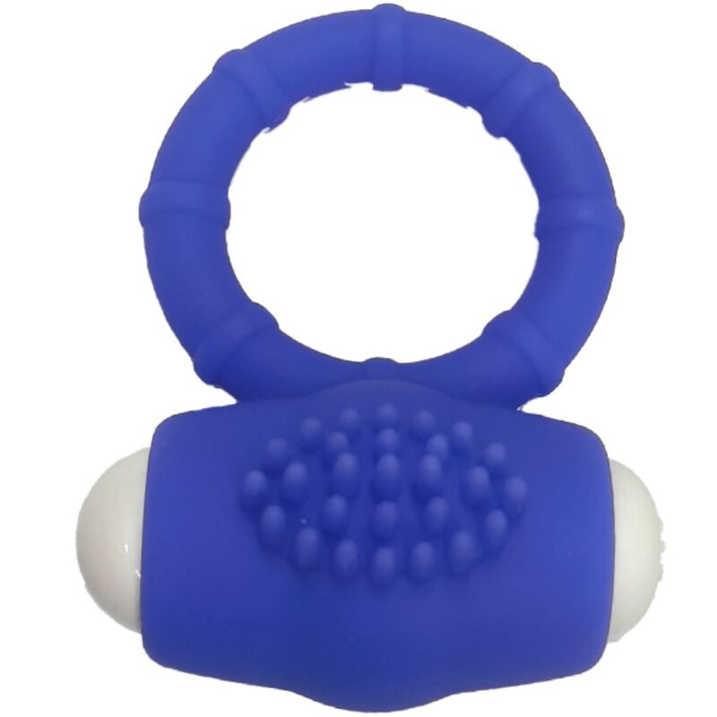 ARMONY - POWER O ANNEAU VIBRANT SILICONE BLEU