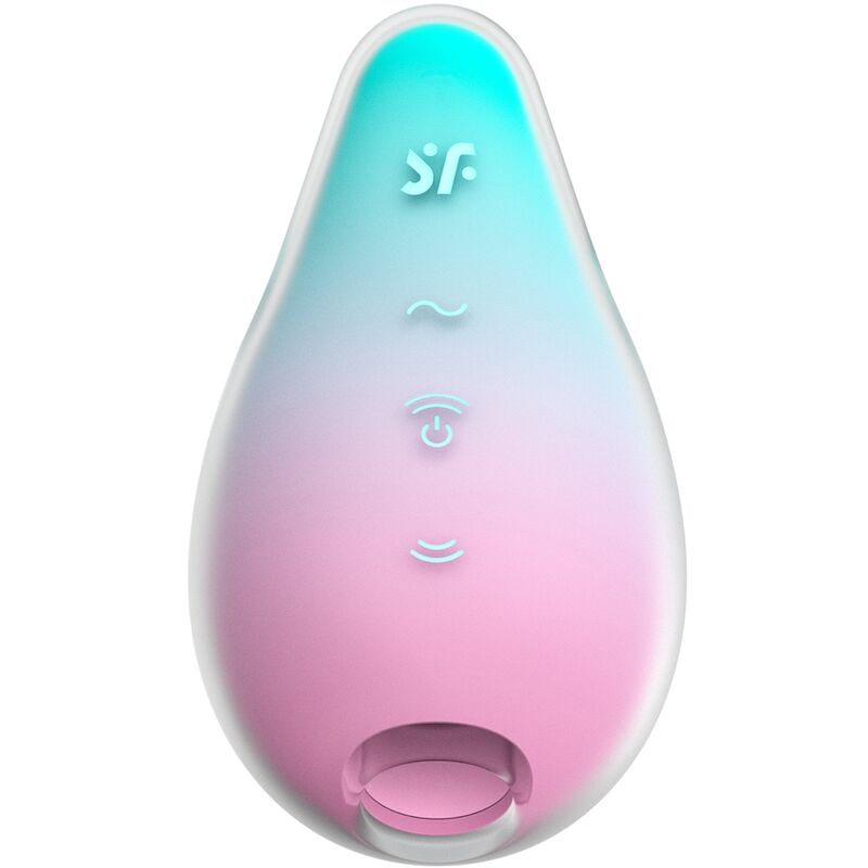 SATISFYER - MERMAID VIBES STIMULATEUR ET VIBRATEUR MENTHE ET ROSE