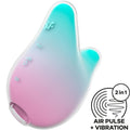SATISFYER - MERMAID VIBES STIMULATEUR ET VIBRATEUR MENTHE ET ROSE