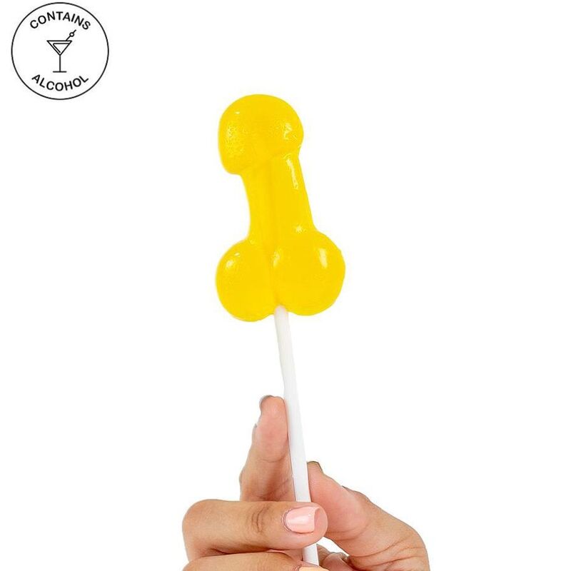 SECRETPLAY - SUCETTE PÉNIS GOMME ALCOOLISÉE PIÑA COLADA