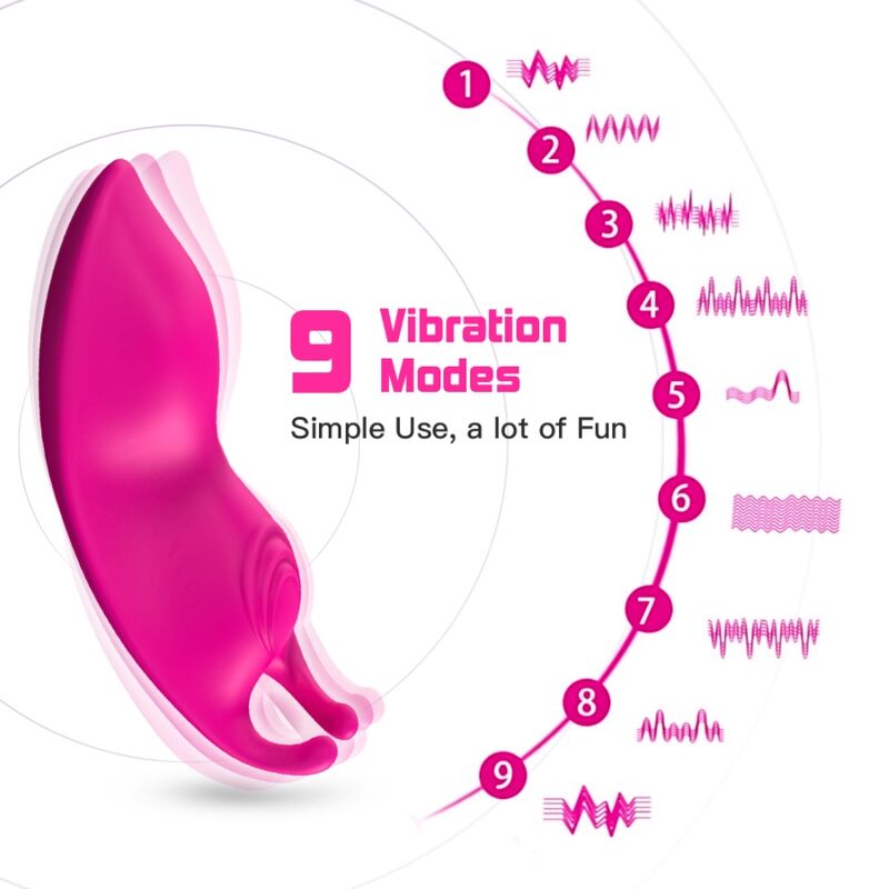 ARMONY - CULOTTE VIBRANT HONEYBEE POINT G TÉLÉCOMMANDE FUCHSIA