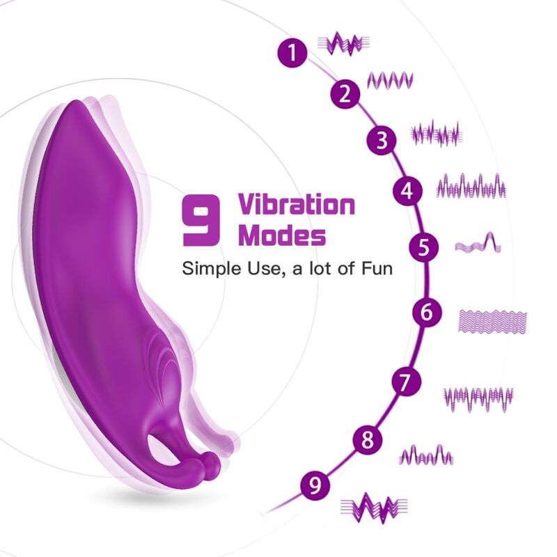 ARMONY - CULOTTE VIBRANT POINT G TÉLÉCOMMANDE VIOLET
