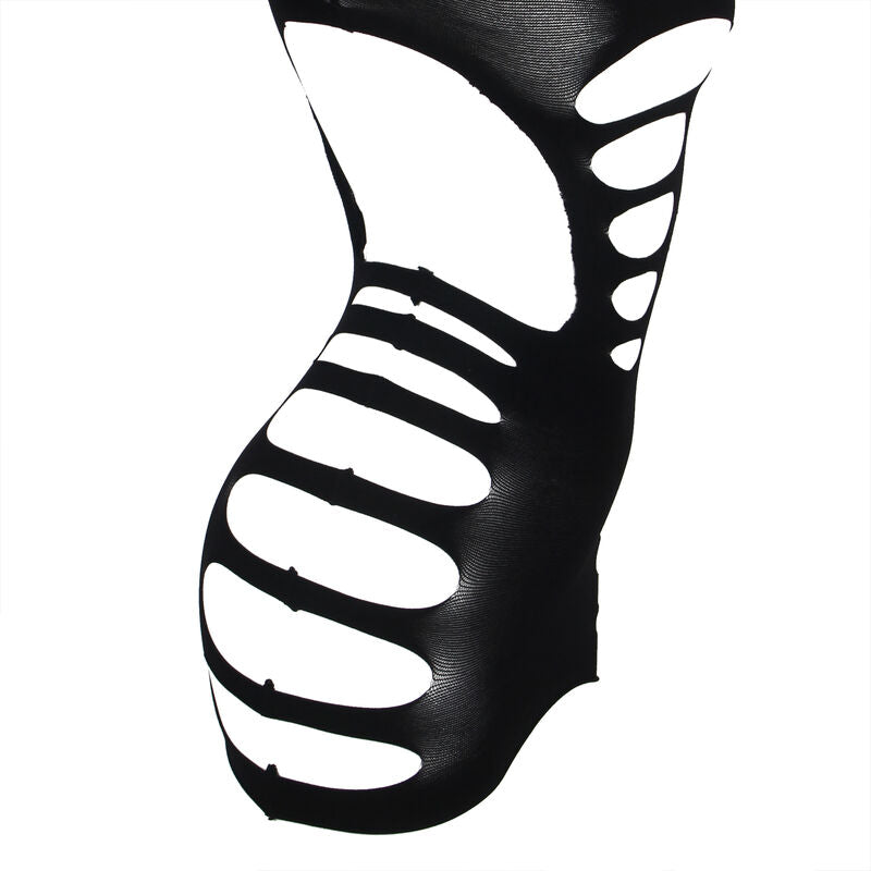 SUBBLIME - 952266 ROBE EN MÉSULE ÉLASTIQUE MANCHES LONGUES NOIR TAILLE UNIQUE