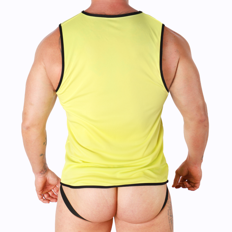 MEN'S - YELLOW T-SHIRT L/XL
