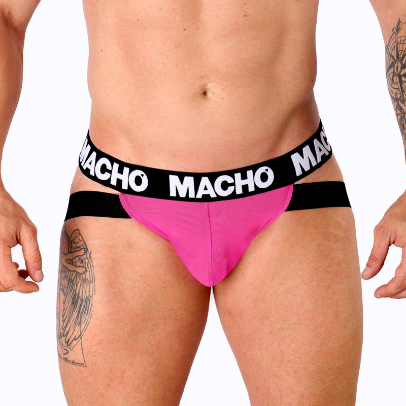 MALE - MX28FR JOCK PINK NEON L