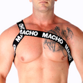 MALE - WHITE ROMAN HARNESS L/XL