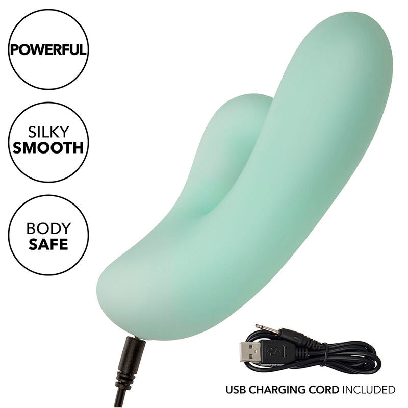 CALEXOTICS - PACIFICA FIJI VIBREUR ET STIMULATEUR POINT G 10 VIBRATIONS AQUA