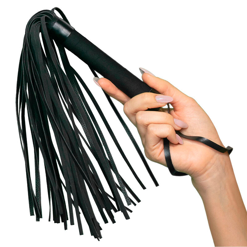 CALEXOTICS - NOCTURNAL WHIPPER BLACK LEATHER