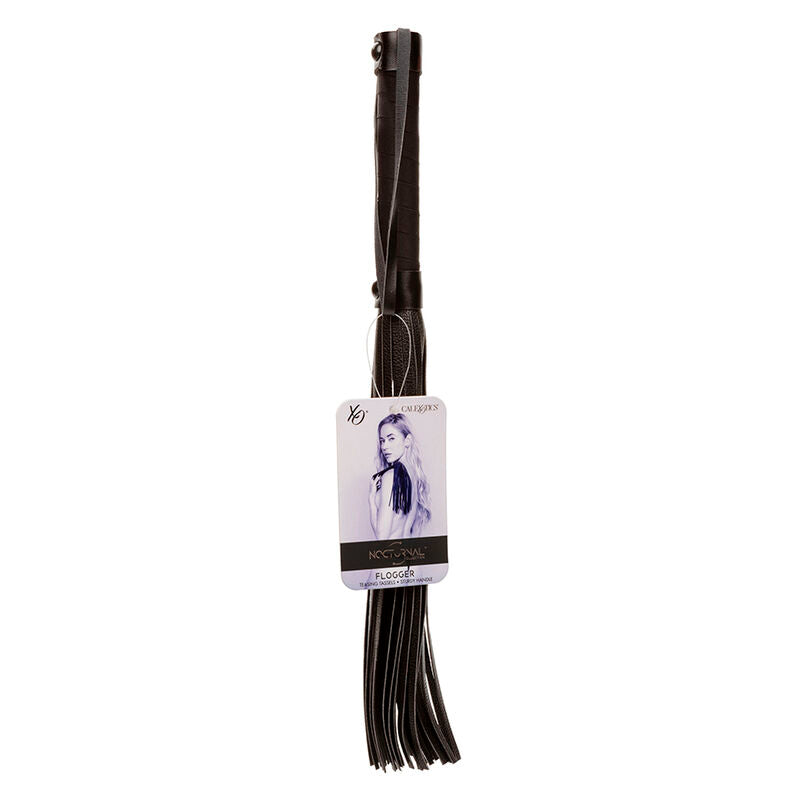 CALEXOTICS - NOCTURNAL WHIPPER BLACK LEATHER