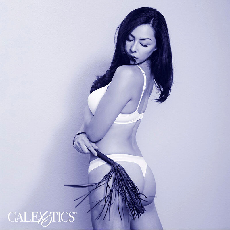 CALEXOTICS - NOCTURNAL WHIPPER BLACK LEATHER
