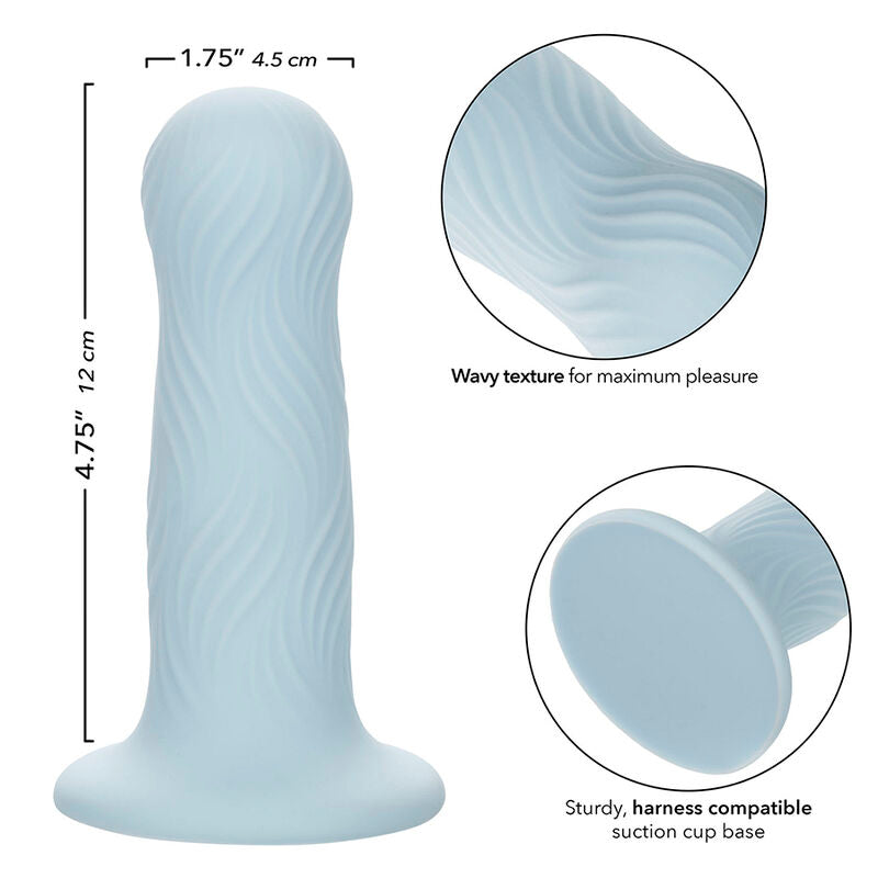 CALEXOTICS - WAVE RIDER BUTT PLUG MOUSSE BLEUE