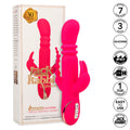 CALEXOTICS - JACK FANTASY TRIPLE VIBRATEUR LAPIN CHAUFFANT ROSE