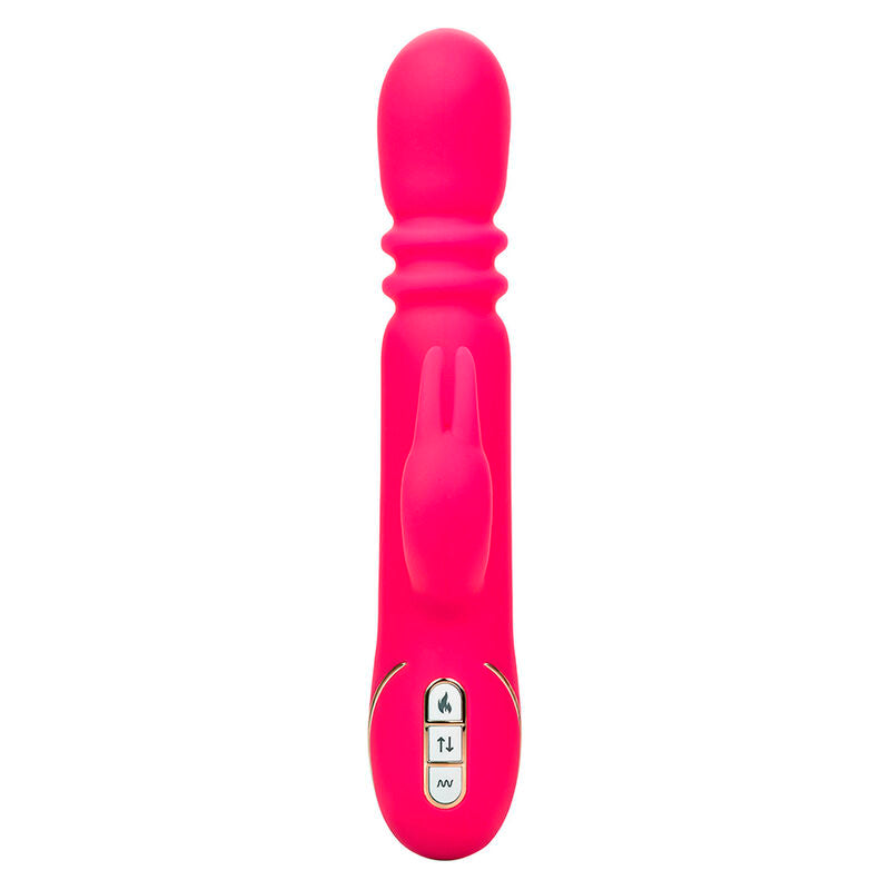 CALEXOTICS - JACK FANTASY TRIPLE VIBRATEUR LAPIN CHAUFFANT ROSE