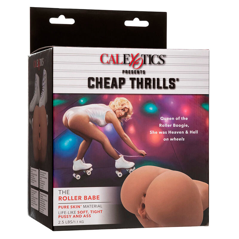 CALEXOTICS - THE ROLLER BABE DOUBLE MASTURBATEUR RÉALISTE NATUREL